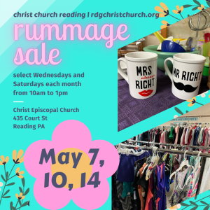 2025 – Rummage Sale May