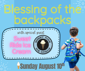 2025 – Blessing of the Backpacks